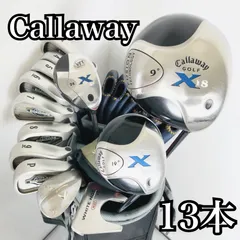 豪華 13本 Callaway キャロウェイ adidas アディダス メンズ ゴルフ クラブ セット 初心者 入門 バッグ付き フルセット 右利き パター付