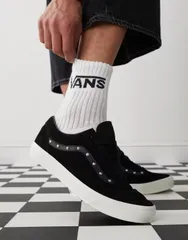 バンズ レディース シューズ スニーカー Vans Old Skool sneakers with spike detail Black ブラック