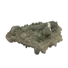 ヒマラヤ水晶パキスタン産クローライト水晶 12cm クラスター 568g