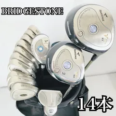 豪華 14本 BRIDGESTONE ブリヂストン MIZUNO ミズノ メンズ ゴルフ クラブ セット 初心者 入門 バッグ付き フルセット 右利き パター付