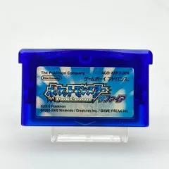 05w18836 (株)ポケモン  ”ポケットモンスター　サファイア”  〇ソフトのみ〇　ゲームボーイアドバンス  ゲームソフト  AGB-AXPJ-JPN  【中古品】