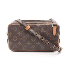 ルイ・ヴィトン LOUIS VUITTON ショルダーバッグ マルリーバンドリエール M51828 PVCコーティングキャンバス レザー ポシェット・マルリーバンドリエール レディース
