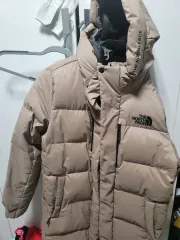 THE NORTH FACE ザノースフェイス ロング丈ダウンジャケット ベージュ