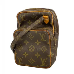 ★SALE【6bb2375】ルイヴィトン ショルダーバッグ モノグラム ミニアマゾン M45238 ブラウン【中古】レディース