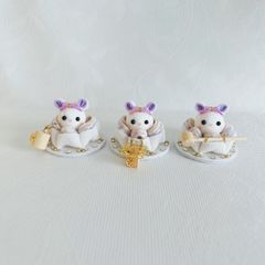 雛人形 お雛様 ハンドメイド リバティ つまみ細工 おしゃれ くま ねこ