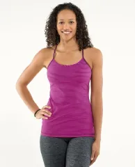 ルルレモン Power Y Tank 6 サイズ 추정 タンクトップ スポーツブラ