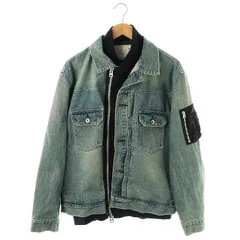 2026年最新】sacai デニムジャケット ドッキングの人気アイテム - メルカリ