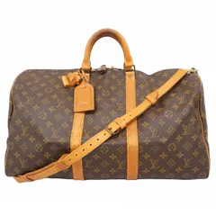 【6bd4741】ルイヴィトン ボストンバッグ モノグラム キーポルバンドリエール50 M41416 ブラウン【中古】メンズ レディース ユニセックス