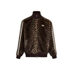 ☆ adidas ☆ トラックトップ ニット レオパード柄  サイズ