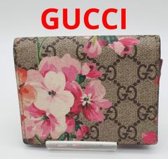 極美品】グッチ GUCCI 花柄 2つ折財布 GG 名刺入れ パスケース - メルカリ