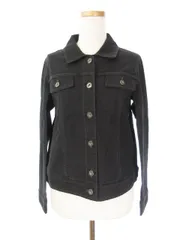 オペークドットクリップ OPAQUE.CLIP ジャケット ステンカラー ストレッチ M 黒 ブラック /ah