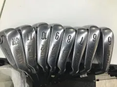 【中古】 本間ゴルフ LB-280 黒七宝  8S アイアンセット IR 1S NEW SUPER LIGHT TITANIUM CARBON (フレックスその他) メンズ 男性用 右利き 右用 Dランク ゴルフクラブ