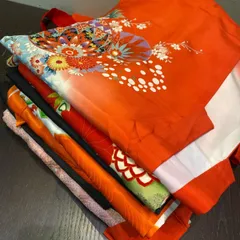 【まとめ売り】子供着物9枚 リメイク素材　ハンドメイド向け