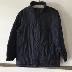 2321 UNIQLO ユニクロ OLD 紺タグ 中綿ジャケット メンズ XL ポリエステル ブラック 3181-301