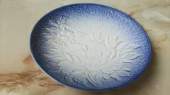 有田焼『萬永』牡丹柄　銘々皿4枚セット