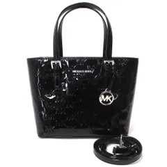 【新品 未使用】MICHAEL KORS アウトレット バッグ ジェットセット エクストラスモール パテントロゴ コンバーチブル ショルダーバッグ 35F5STVT0O BLK