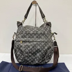 29　russet　ラシット　トートバッグ　 2way　ショルダーバッグ　モノグラム　 総柄　グレー系　ナイロン　レザー　 保存袋付き　レディース
