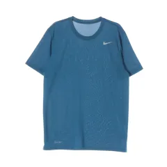 NIKEナイキ ドライフィット Tシャツ 半袖 クルーネック 機能性 ブルー