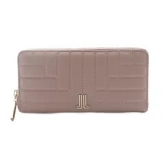 ランバンオンブルー LANVIN en Bleu 長財布 ラウンドファスナー 小銭入れ キルティング ピンク /MI ■OS