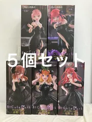 未開封 五等分の花嫁 BiCute Dark 一花 二乃 三玖 四葉 五月 フィギュア 5種セット LF2933 f107