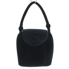 フェイラー FEILER ジャガードハンドバッグ 黒 ブラック /AQ ■OS