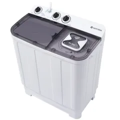 「大人気商品」 洗濯機 全新品 縦型洗濯機 洗濯7kg/脱水槽4.5kg 大容量 タイマー機能付き コンパクト 小型洗濯機 節電 二槽式洗濯機 まとめ洗い 部屋干し 引越し 家庭用 家電 新生活 1年保証付きのサムネイル