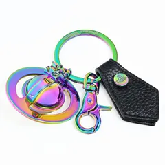 ヴィヴィアンウエストウッド Vivienne Westwood キーリング キーホルダー チャーム 3D ORB オーブ レインボー マルチカラー 8203011JU OM0014 N403