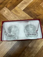 Baccarat　バカラ　クリスタルロックグラス　2個セット A83-25500