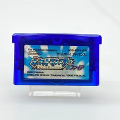 05w18837 (株)ポケモン  ”ポケットモンスター　サファイア”  〇ソフトのみ〇　ゲームボーイアドバンス  ゲームソフト  AGB-AXPJ-JPN  【中古品】