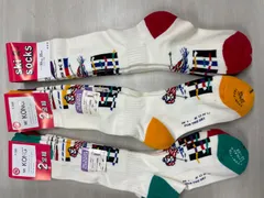 大至急処分品韓国製スキーソックス2足セット