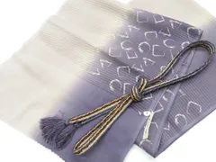 【京松】和装小物 帯締め 帯揚げ セット 丹後ちりめん 夏物 夏 帯締 帯揚 r8w02-70