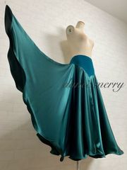 新品 パソドブレ パソ ワルツ 社交ダンス スカート 黒 白 ピンク 4705