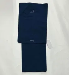 ⭐️未使用⭐️ レディース 木綿 単衣 着物 単品 ネイビー M  【M0909】 久留米織 日本製 木綿 着物生活 しつけ糸付 洗える 洗濯可 アイロン可 練習用 お稽古  綿織物 コットン 綿 カジュアル かわいい おしゃれ 国産 着物好き 着物コーデ
