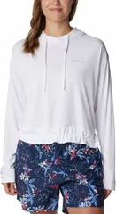 コロンビア レディース アウター パーカー・スウェット Columbia Womens PFG Tidalight Hoodie White ホワイト