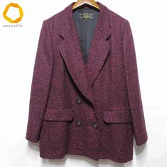 新品同様》レリアン 16万 完売品 ノーカラージャケット 光沢 ベージュ 