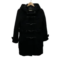 nano universe(ナノユニバース) ダッフルコート サイズ36 S レディース - 黒 長袖/冬