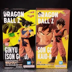 【D34241】（未開封品） 一番くじ ドラゴンボール ギニュー特戦隊来襲 A賞 孫悟空 界王拳 ＆ ラストワン賞 ギニュー  孫悟空ver.