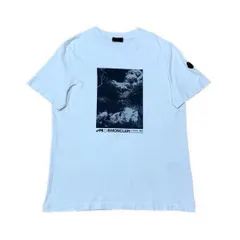 モンクレール　シリコンワッペン　2023 Tシャツ　ホワイト　4S446