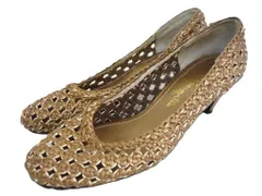 k01251219032　GINZA Kanematsu　Lサイズ　Gold　　シューズ　パンプス　通年