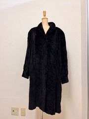 SAGA MINK サガ ミンク 毛皮 ロング コート ロールアップ シェアード