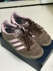 アディダス ガゼル ブラウンピンク 230