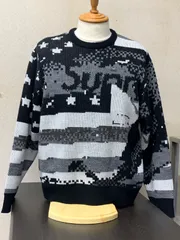 2026年最新】supreme digital flag sweaterの人気アイテム - メルカリ