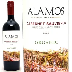2020 アラモス オーガニック カベルネ ソーヴィニヨン 750ml ボデガ カテナ サパータ 赤ワイン コク辛口 ワイン ^OBCTAS20^