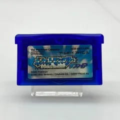 05w18838 (株)ポケモン  ”ポケットモンスター　サファイア”  〇ソフトのみ〇　ゲームボーイアドバンス  ゲームソフト  AGB-AXPJ-JPN  【中古品】