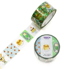 クリアテープ おかしな時間 喫茶Cherry(チェリー)20mm×3m巻 ホログラム箔