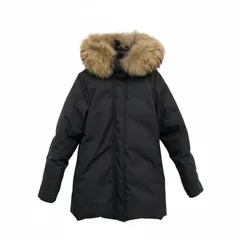 Pyrenex ピレネックス ダウン コート ボルドー BORDEAUX ラクーンファー ブラック FR34/JP36 HWO055P0009WT2