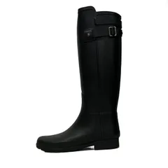 HUNTER(ハンター) レインブーツ UK5 レディース - 黒