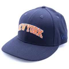 KITH (キス) ×NEW ERA New York Knicks Low Profile 59FIFTY Cap ニューエラ ニューヨークニックス キャップ 帽子 ネイビー/オレンジ