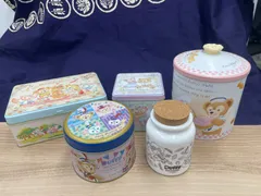 【まとめ売り】空き缶ディズニーダッフィー&フレンド　空きキャニスター