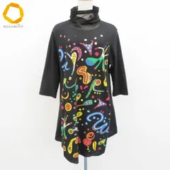 トクコ TOKUKO1erVOL チュニック トップス カットソー 七分袖 ラインストーン レディース [x973702]